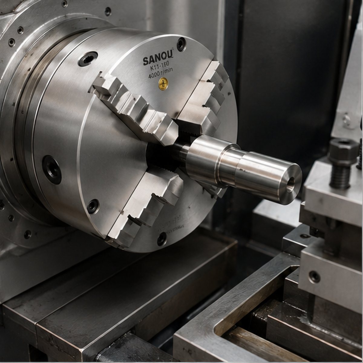 Lathe CNC chuck photo 5